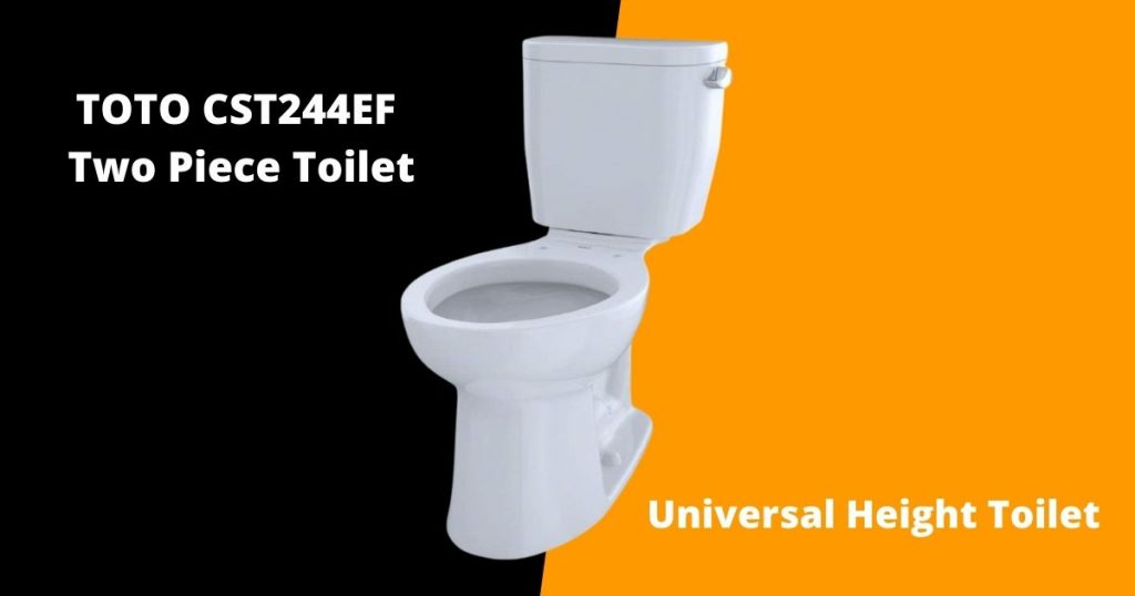 TOTO CST244EF - Two Piece Toilet 