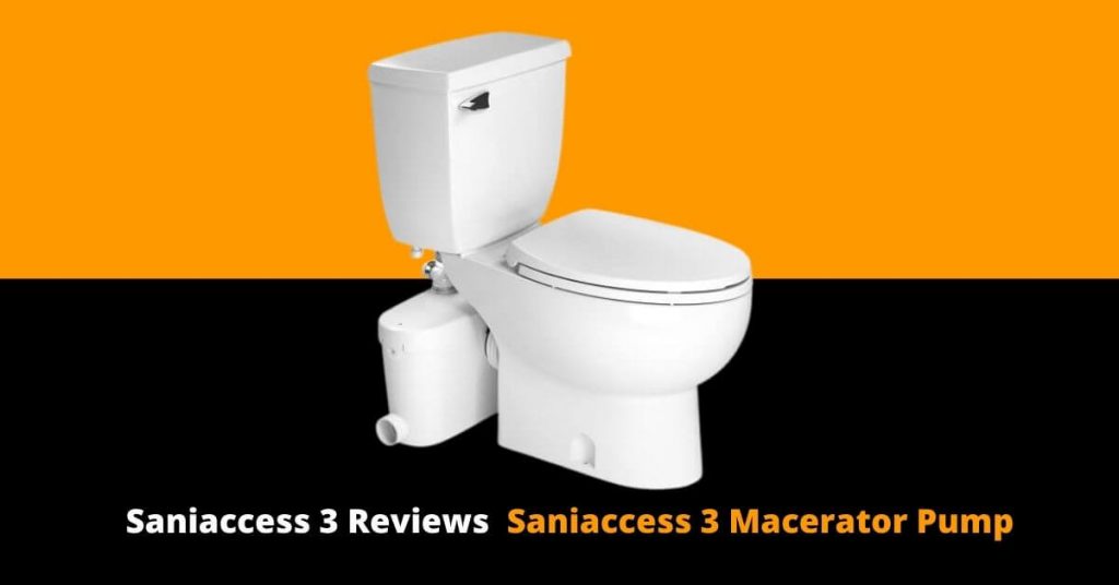 Saniflo SaniAccess3 | Saniaccess Macerator Pump | SaniAccess3 Elongated Toilet 