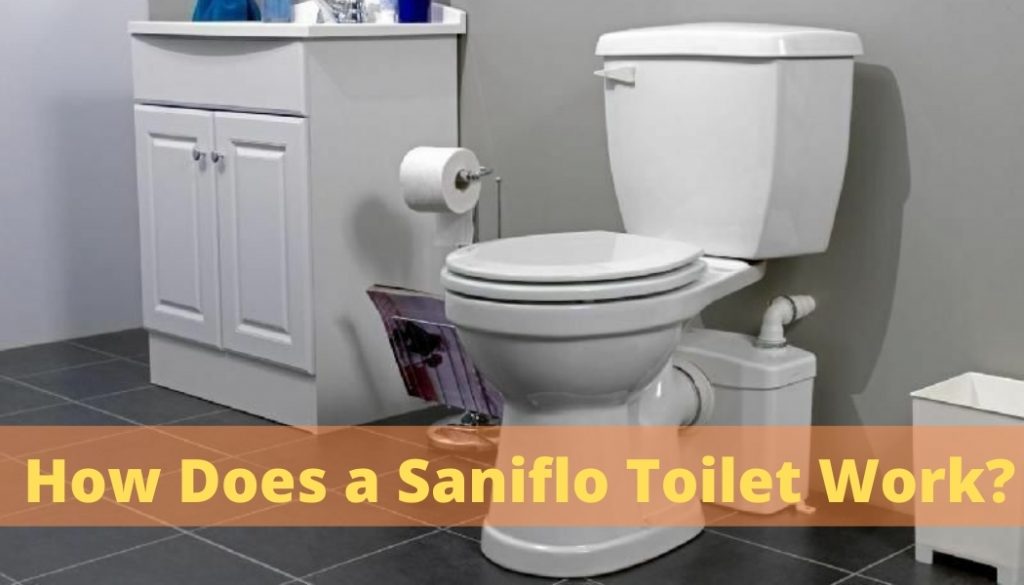 how does a saniflo toilet work