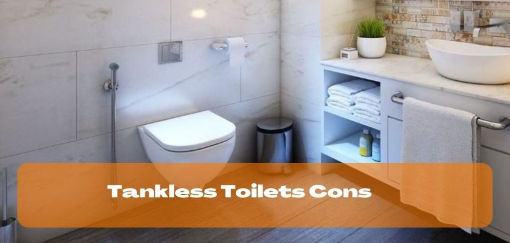 Tankless Toilets Cons