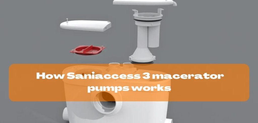 How Saniaccess 3 macerator pumps works