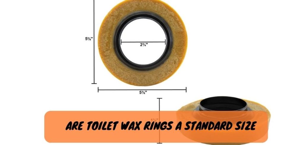 Are Toilet Wax Rings a Standard Size