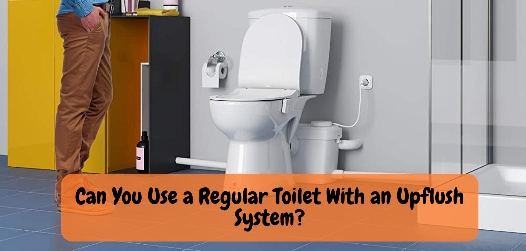 Can You Use a Regular Toilet With an Upflush System