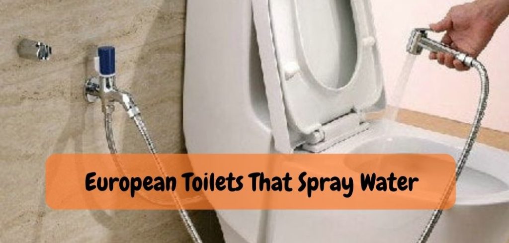 European Toilets That Spray Water