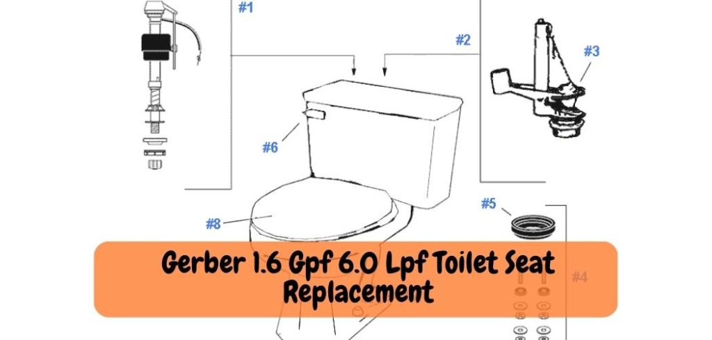 Gerber 1.6 Gpf 6.0 Lpf Toilet Seat Replacement
