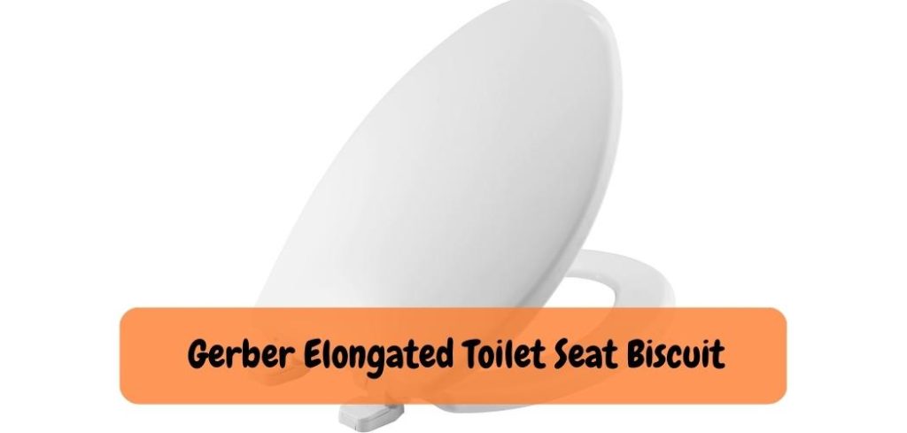 Gerber Elongated Toilet Seat Biscuit