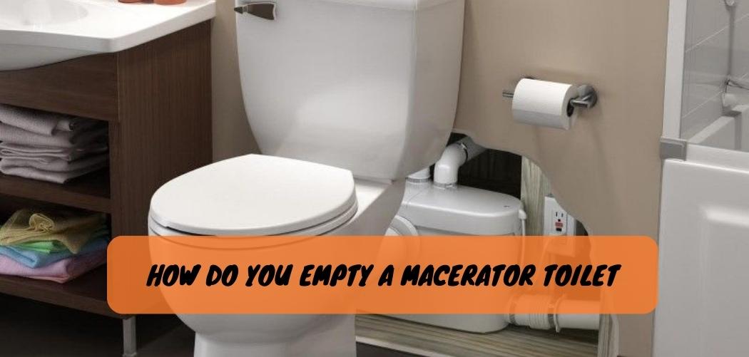 What is a Macerator Toilet System? The Easy Guide!