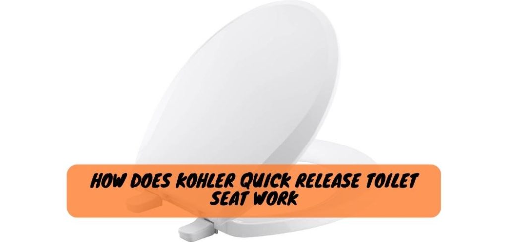 How Does Kohler Quick Release Toilet Seat Work