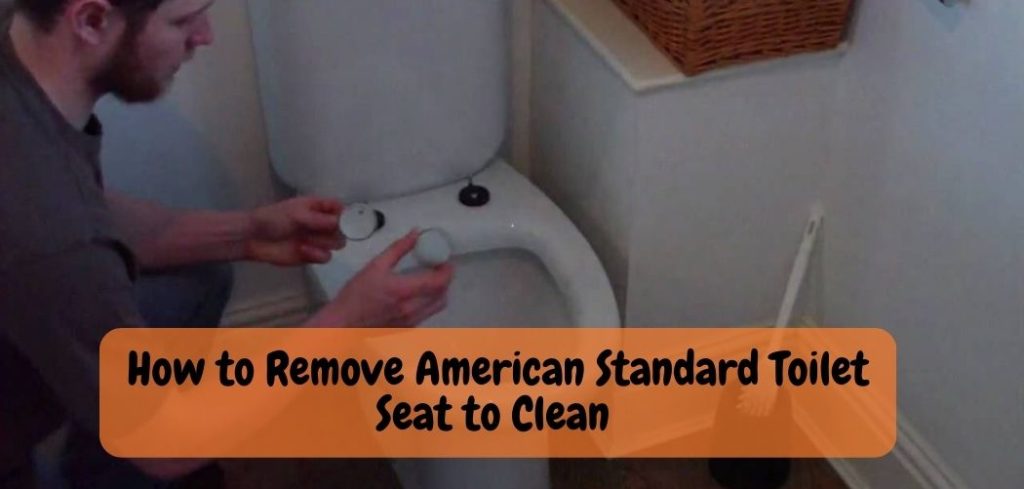 How to Remove American Standard Toilet Seat to Clean