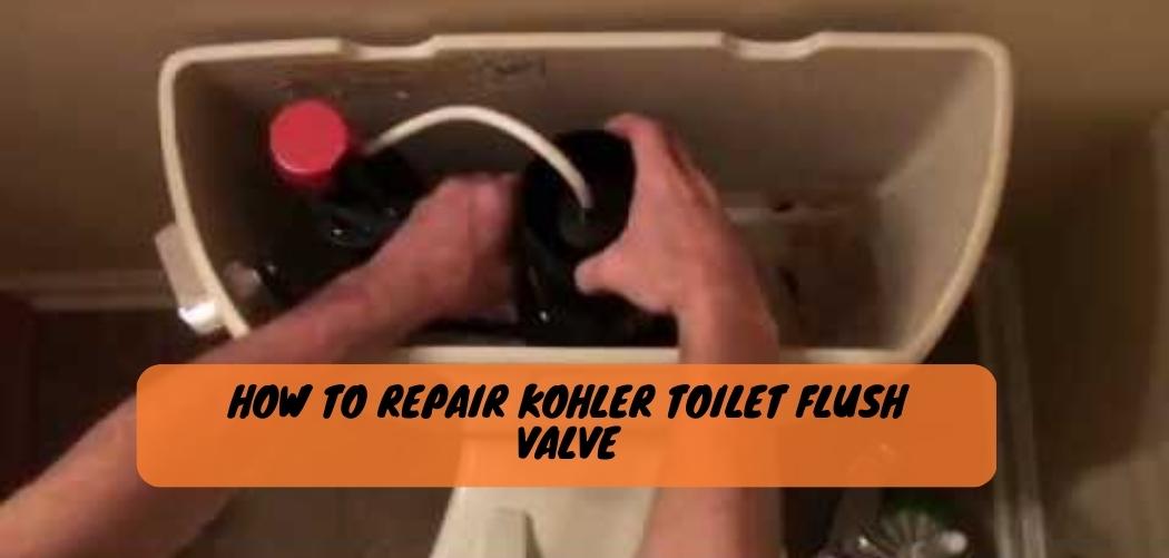 How to Repair Kohler Toilet Flush Valve 1