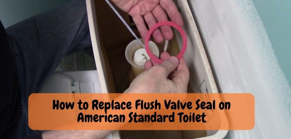 How To Replace Flush Valve Seal On American Standard