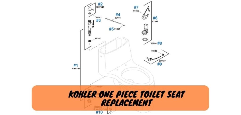 Kohler One Piece Toilet Seat Replacement