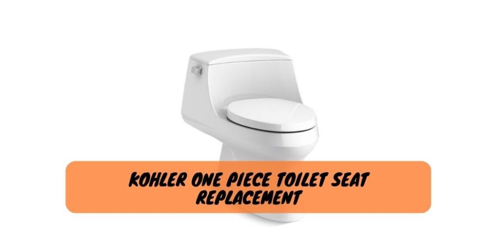 Kohler One Piece Toilet Seat Replacement