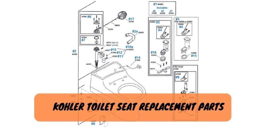 Kohler Toilet Seat Replacement Parts 1
