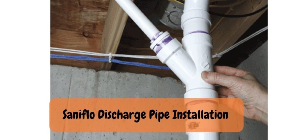 Saniflo Discharge Pipe Installation