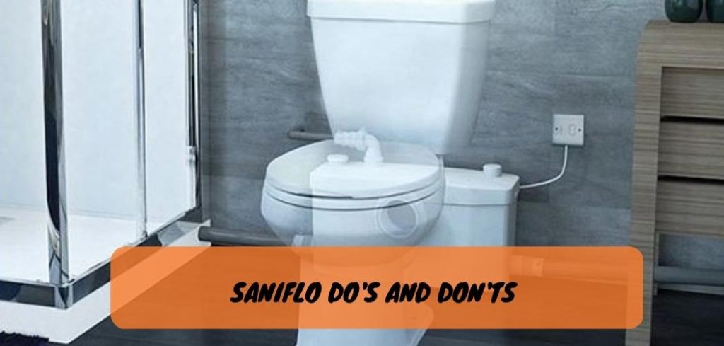 Saniflo DoS And DonTs 1