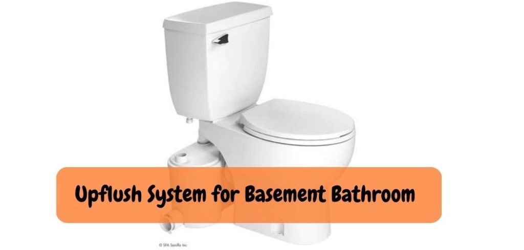 Upflush System for Basement Bathroom