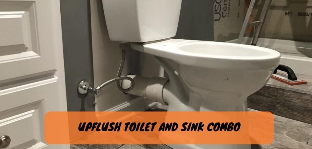 Upflush Toilet And Sink Combo 1
