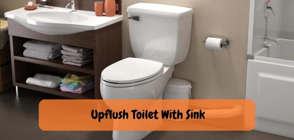 Upflush Toilet With Sink