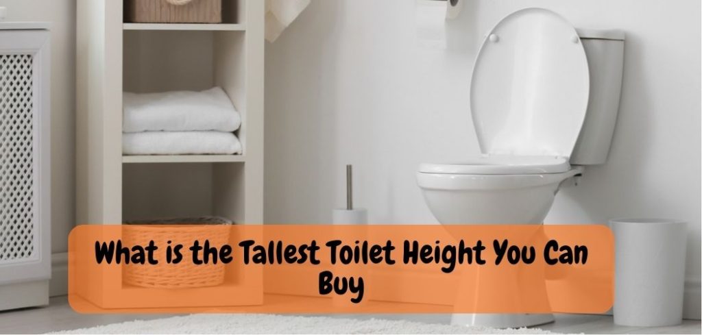 What is the Tallest Toilet Height You Can Buy