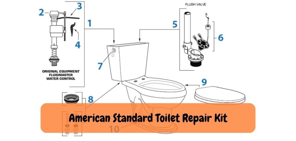 American Standard Toilet Repair Kit