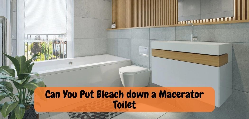 Can You Put Bleach down a Macerator Toilet