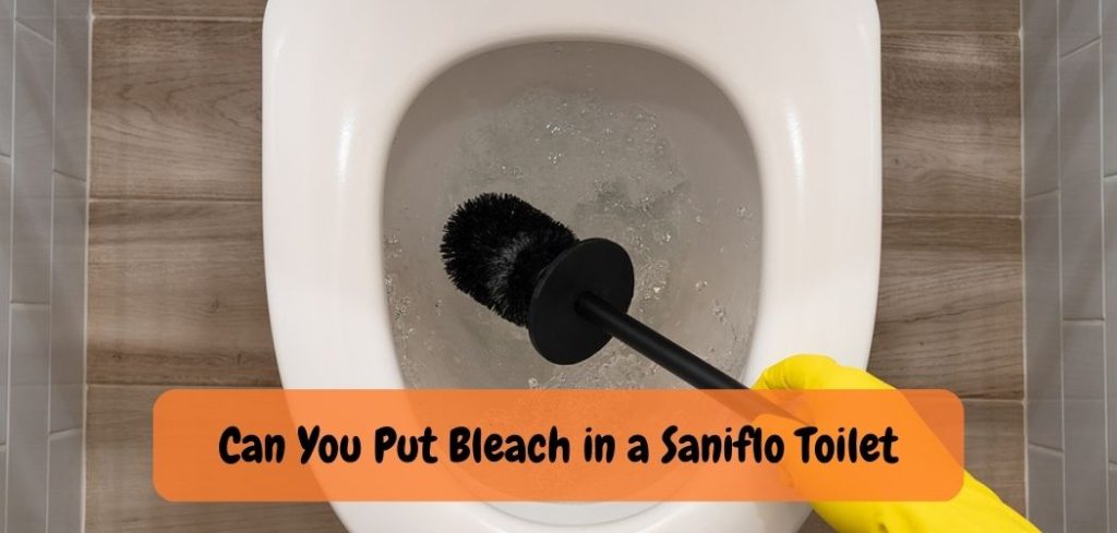 Can You Put Bleach in a Saniflo Toilet