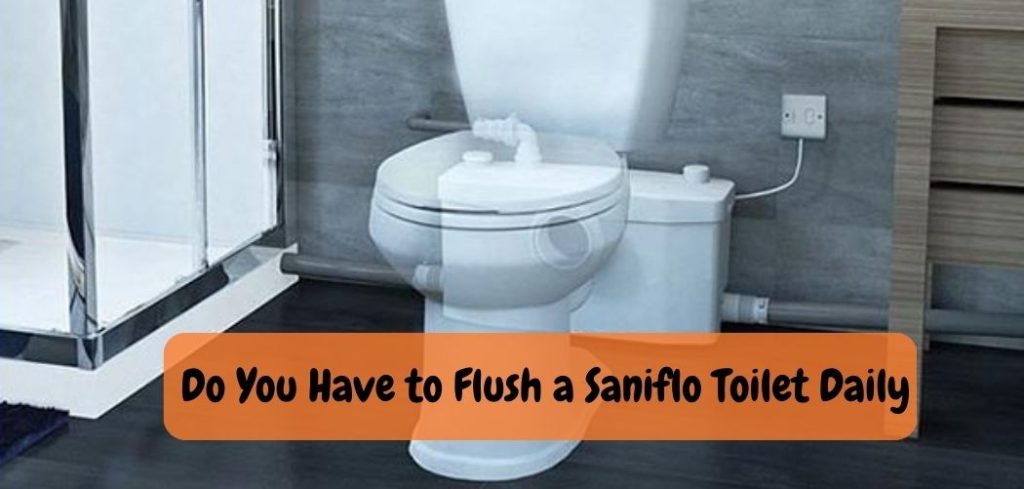 Do You Have to Flush a Saniflo Toilet Daily