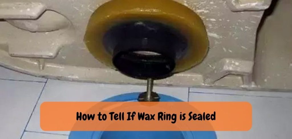 How to Tell If Wax Ring is Sealed
