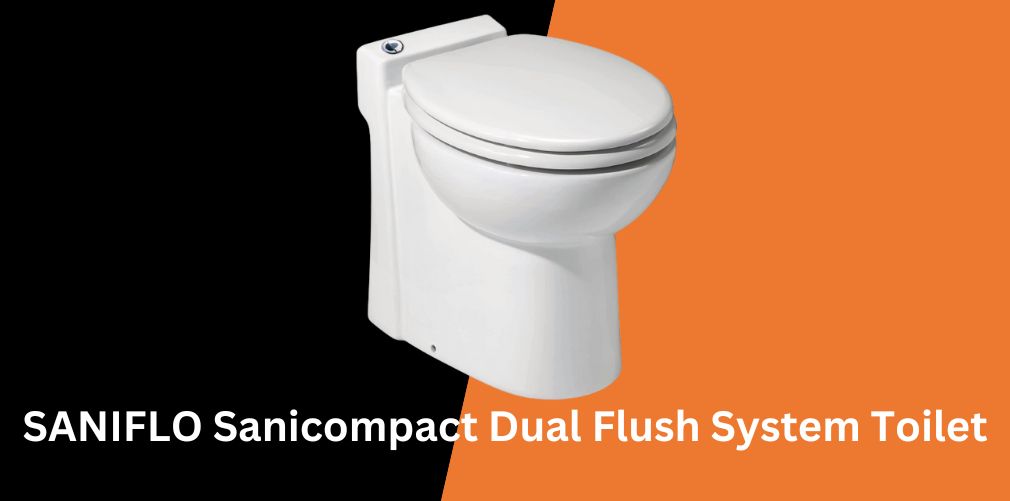 SANIFLO Sanicompact Dual Flush System Toilet
