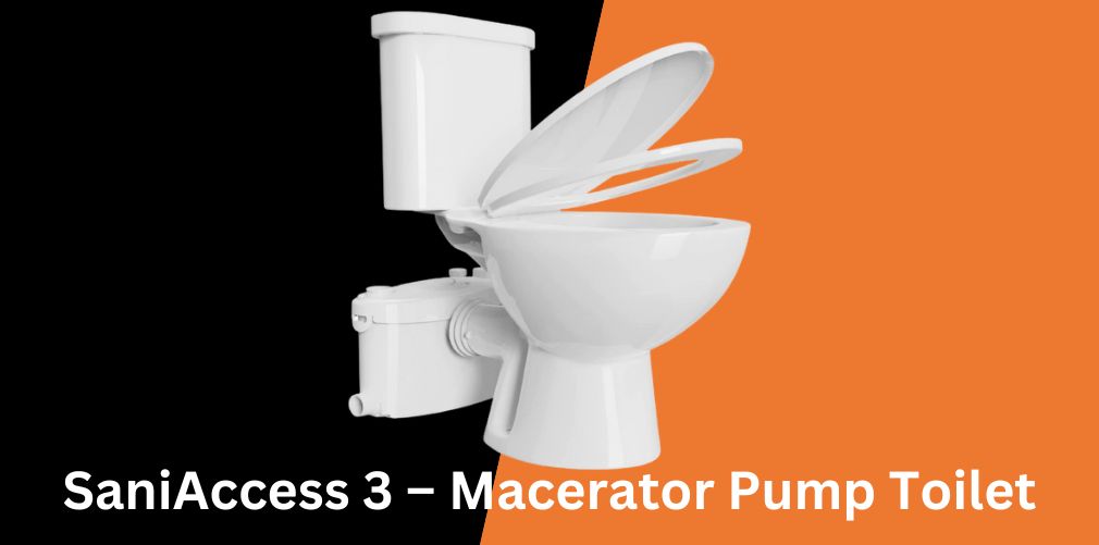SaniAccess 3 – Macerator Pump Toilet