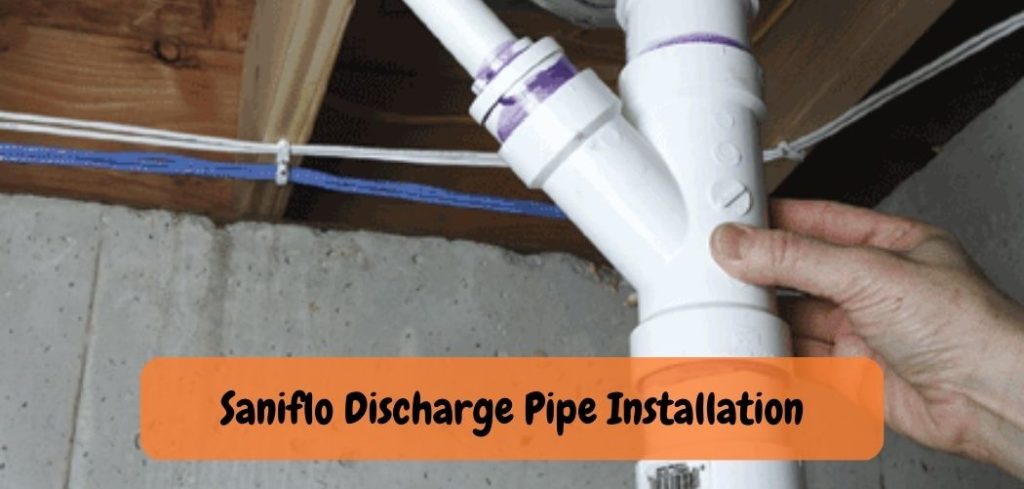 Saniflo Discharge Pipe Installation 1