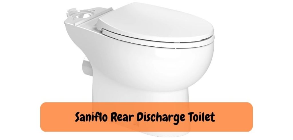 Saniflo Rear Discharge Toilet