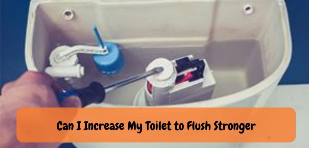 Can I Increase My Toilet to Flush Stronger