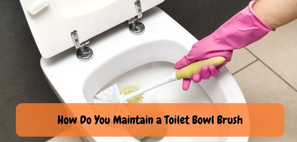 How Do You Maintain a Toilet Bowl Brush