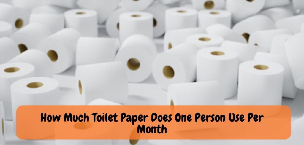 How Much Toilet Paper Does One Person Use Per Month
