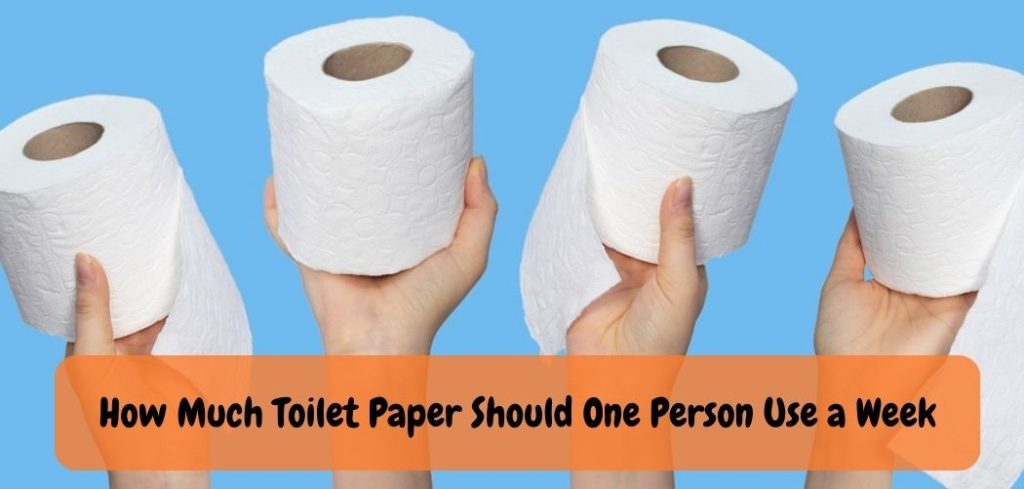 How Much Toilet Paper Should One Person Use a Week