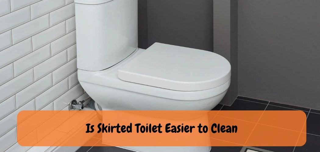 Is Skirted Toilet Easier to Clean