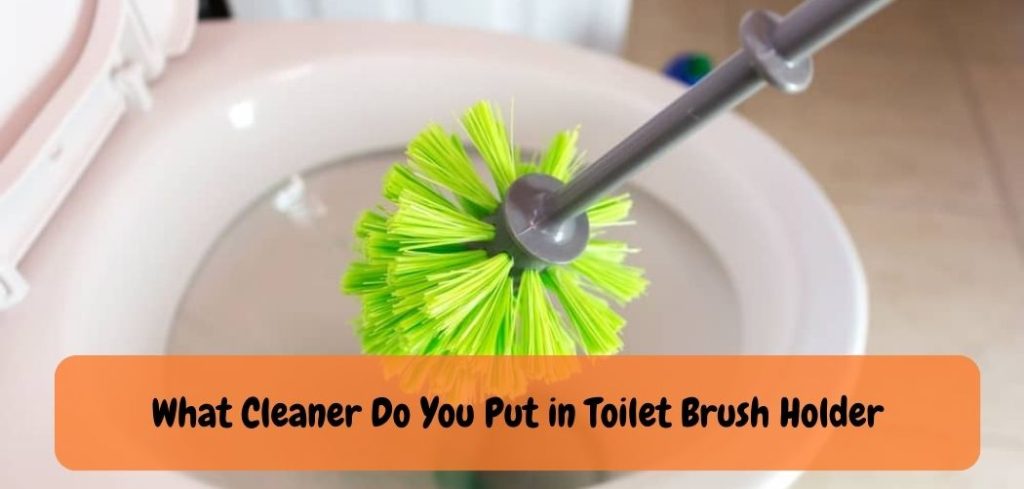 What Cleaner Do You Put in Toilet Brush Holder