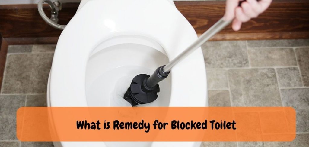 What is Remedy for Blocked Toilet