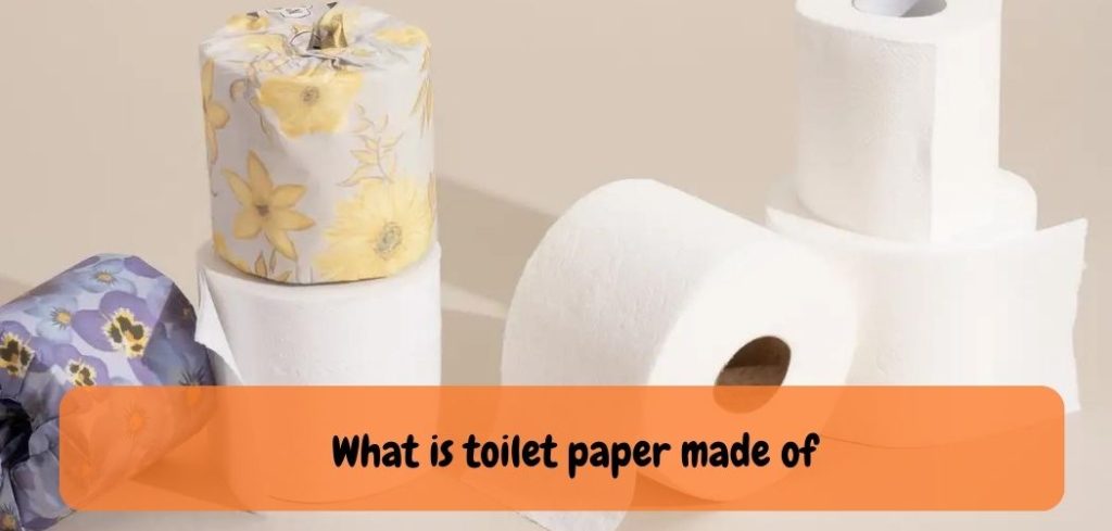 What is toilet paper made of