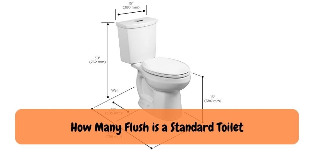 How Many Flush is a Standard Toilet