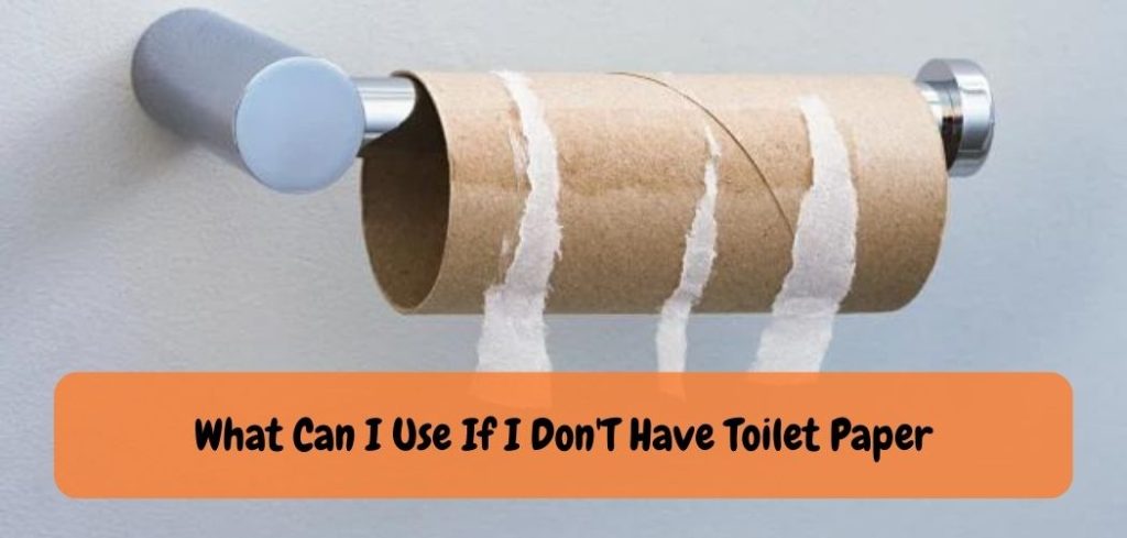 What Can I Use If I Don'T Have Toilet Paper