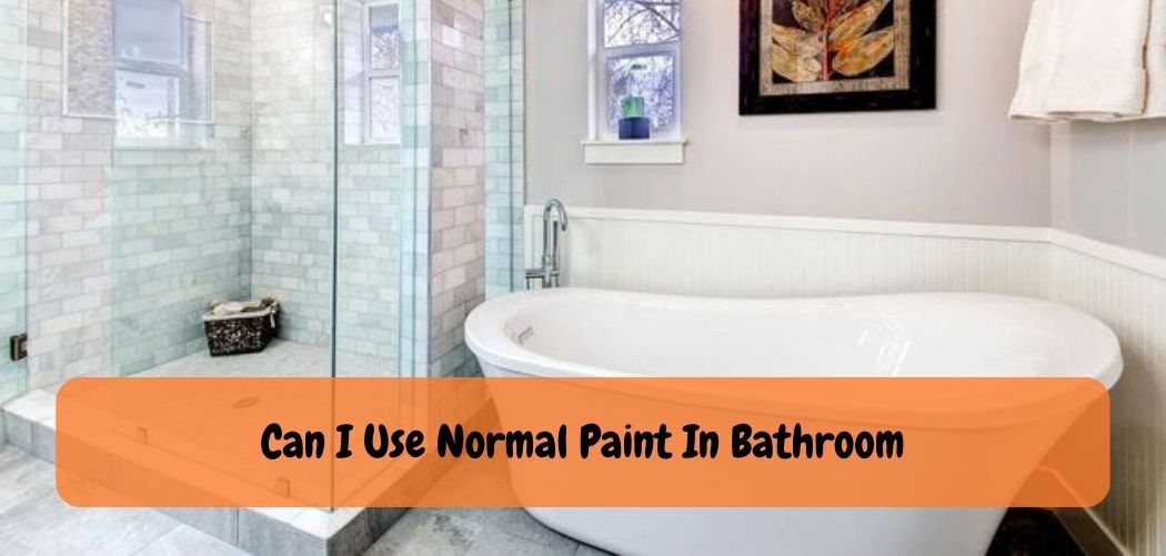 Can I Use Normal Paint In Bathroom