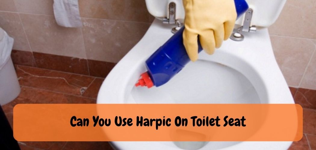 Can You Use Harpic On Toilet Seat