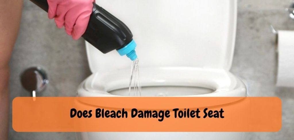 Does Bleach Damage Toilet Seat