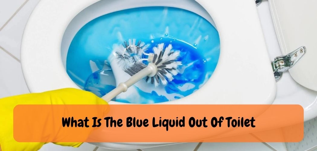 What Is The Blue Liquid Out Of Toilet