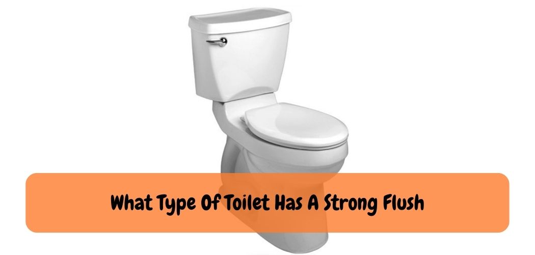 What Type Of Toilet Has A Strong Flush